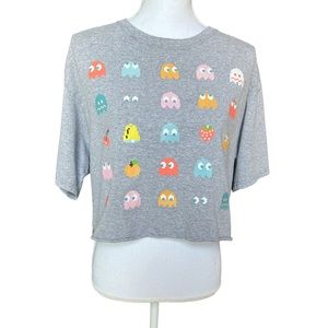 Pac-Man cropped t-shirt